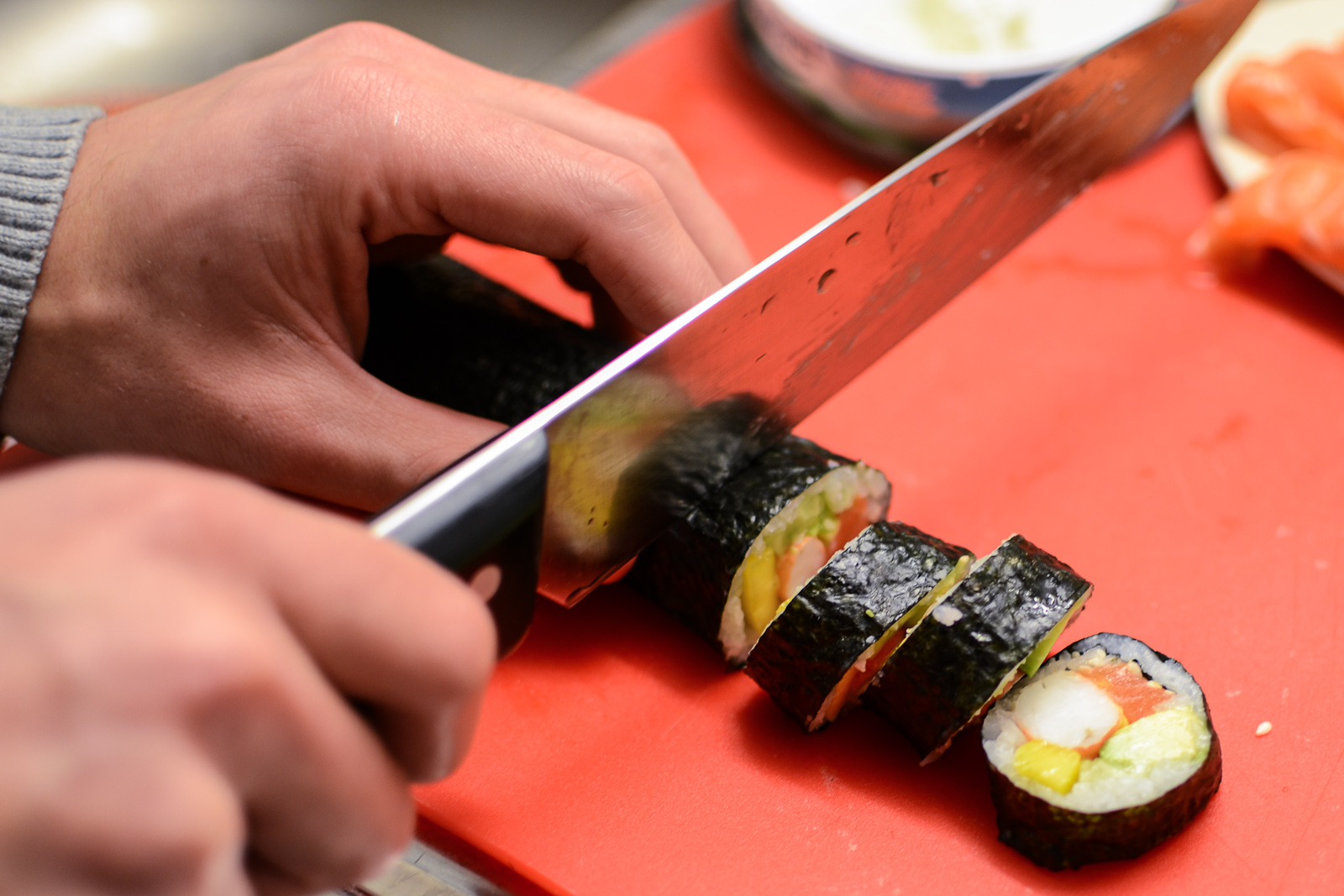 Как делают запеченные суши видео фото 88