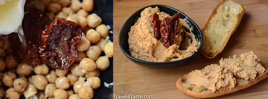 Sun-Dried Tomato Hummus