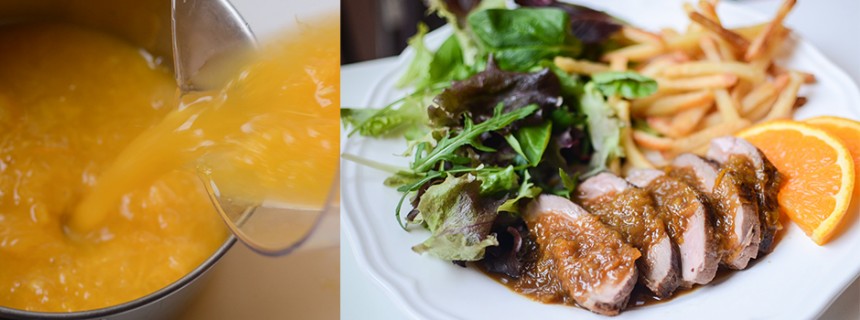 Duck with Orange & Honey Sauce – Travel For Taste