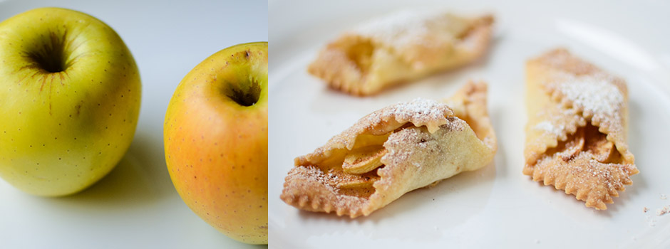 Crispy cookies with Apples and Cinnamon