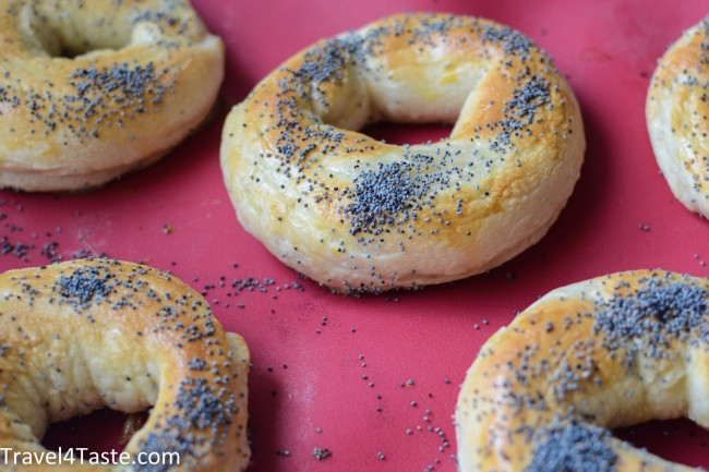 Homemade Bagels with poppy seeds – Travel For Taste