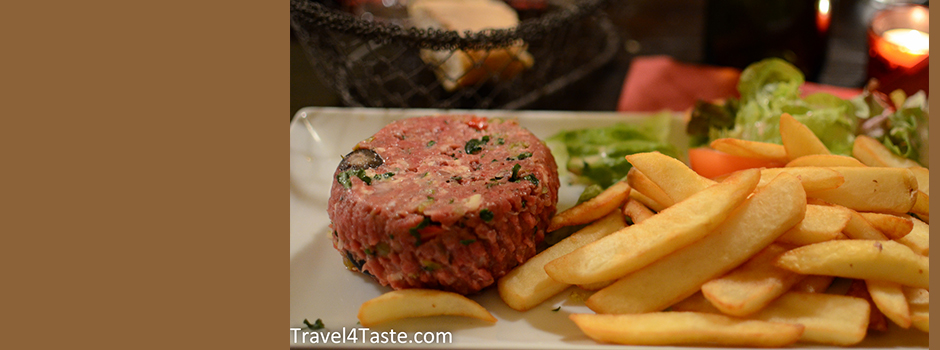 Les Tontons (Tartar steak in Paris)
