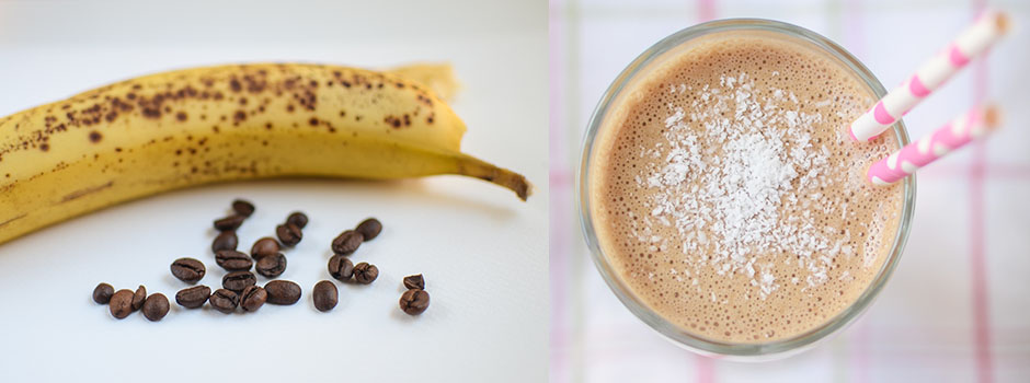 Banana & Coconut Coffee Shake